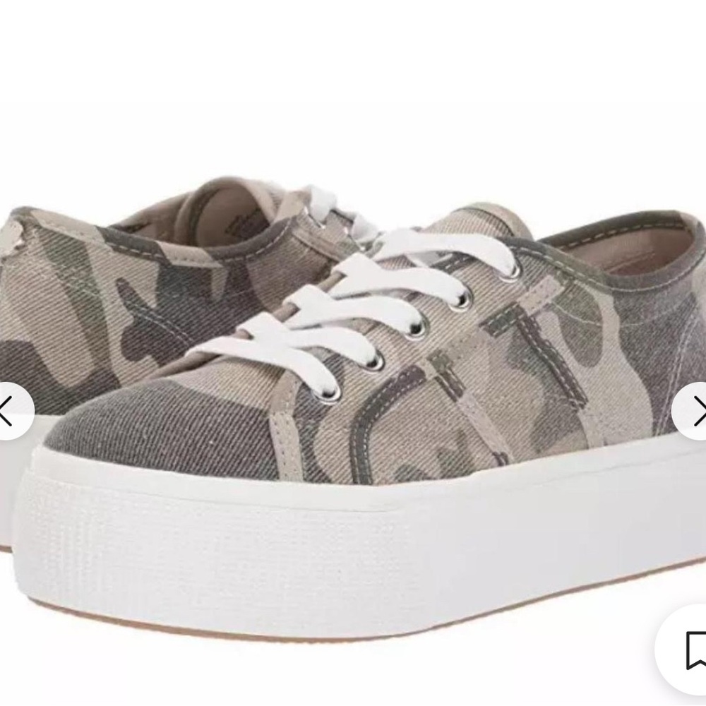 Camouflage Platform Sneakers Steve Madden